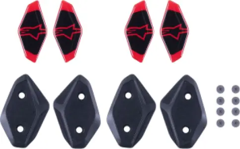 ALPINESTARS(MX) - HINGE COVER STICKER SET RK-10  - 27040746