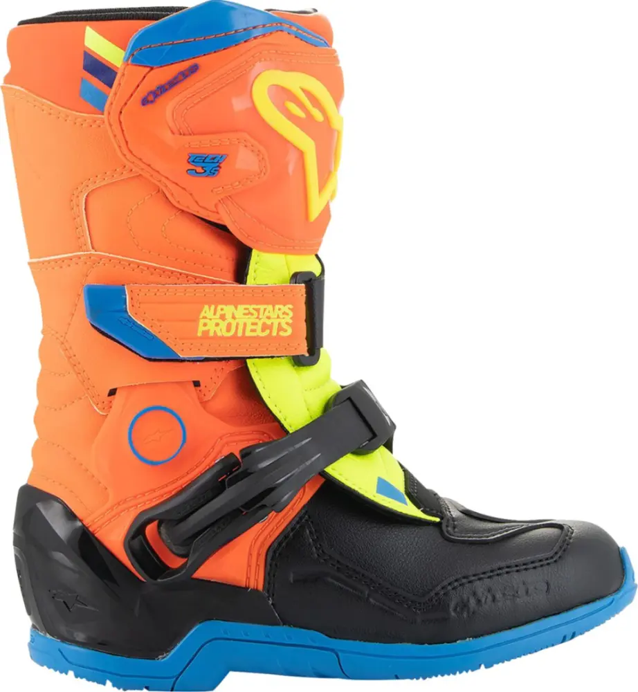 ALPINESTARS(MX) - BOOT T3S KIDS OR/BL/Y 11 - 34110713