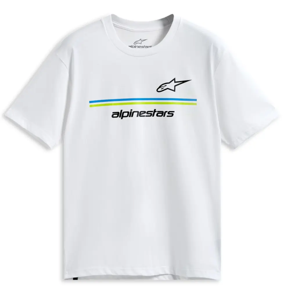 ALPINESTARS (CASUALS) - TEE SS CSF LANES WHITE L - 303025411