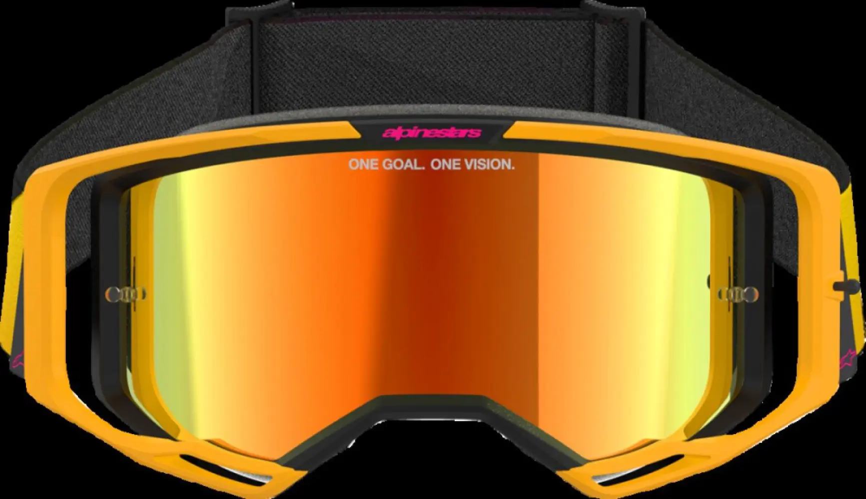 ALPINESTARS GOGGLES - GOGGLE VISION 8 CORP YLW/PINK  - 26013773