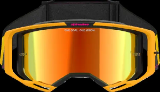 ALPINESTARS GOGGLES - GOGGLE VISION 8 CORP YLW/PINK  - 26013773