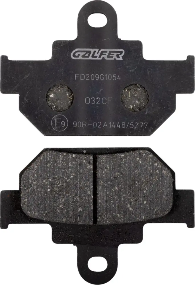 GALFER - BRAKE PAD SEMI METAL - 17212955