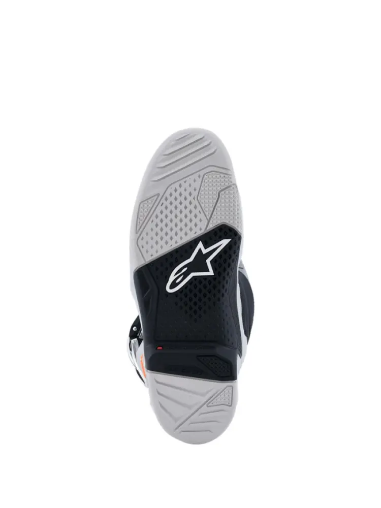 ALPINESTARS(MX) - BOOT TECH 7 BLK/LT GY/ORG FL/M - 34103415