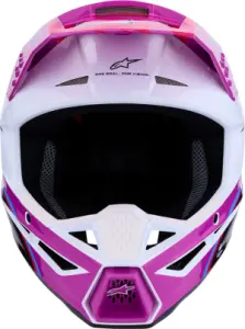 ALPINESTARS(MX) - HELMET SM3 FALCON PUR/WHT/PNK  - 01109769