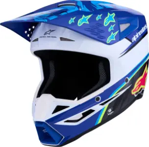 ALPINESTARS(MX) - HELMET SM3 FALCON BLU/BLK/PNK - 01109776