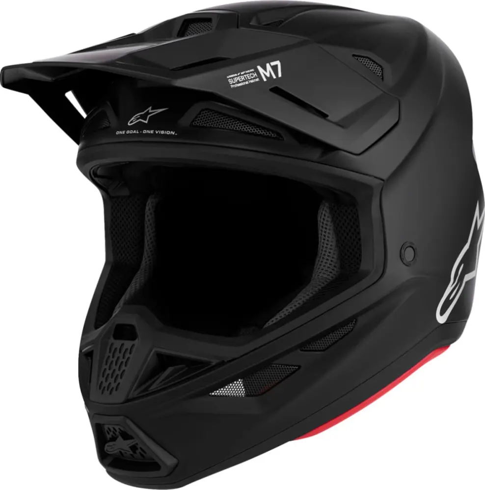 ALPINESTARS(MX) - HELMET SM7 BLASTER BLACK-MATTE - 01109783