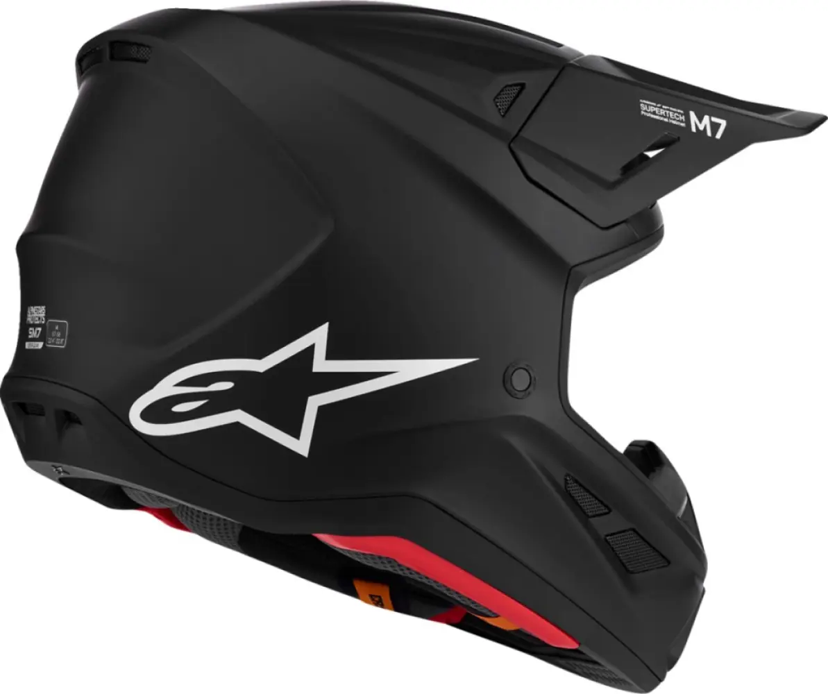 ALPINESTARS(MX) - HELMET SM7 BLASTER BLACK-MATTE - 01109784