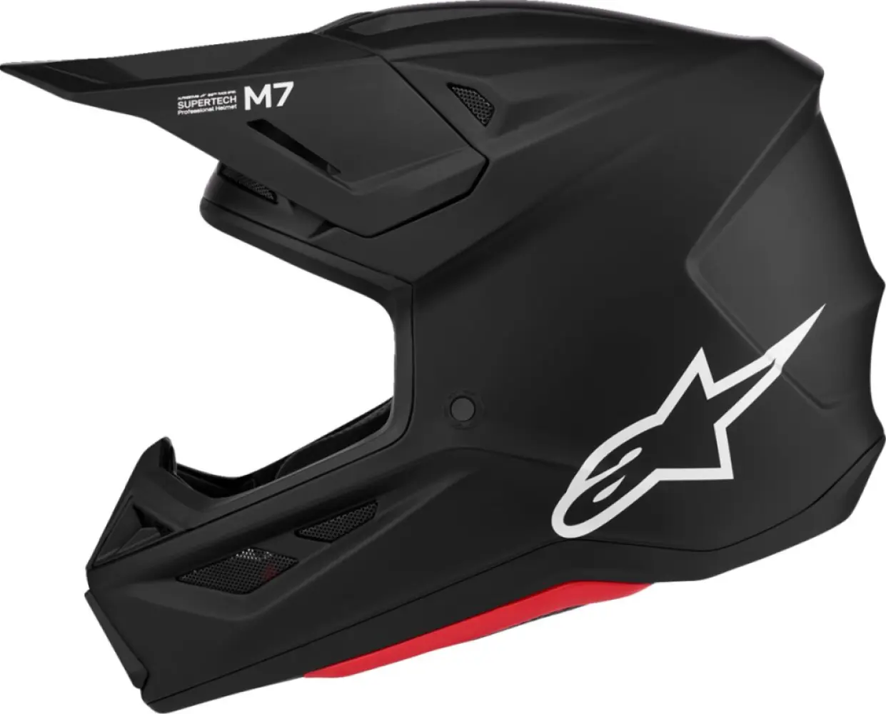 ALPINESTARS(MX) - HELMET SM7 BLASTER BLACK-MATTE - 01109782