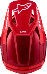 ALPINESTARS(MX) - HELMET SM3 RADIUM RED/WHT S - 01109800