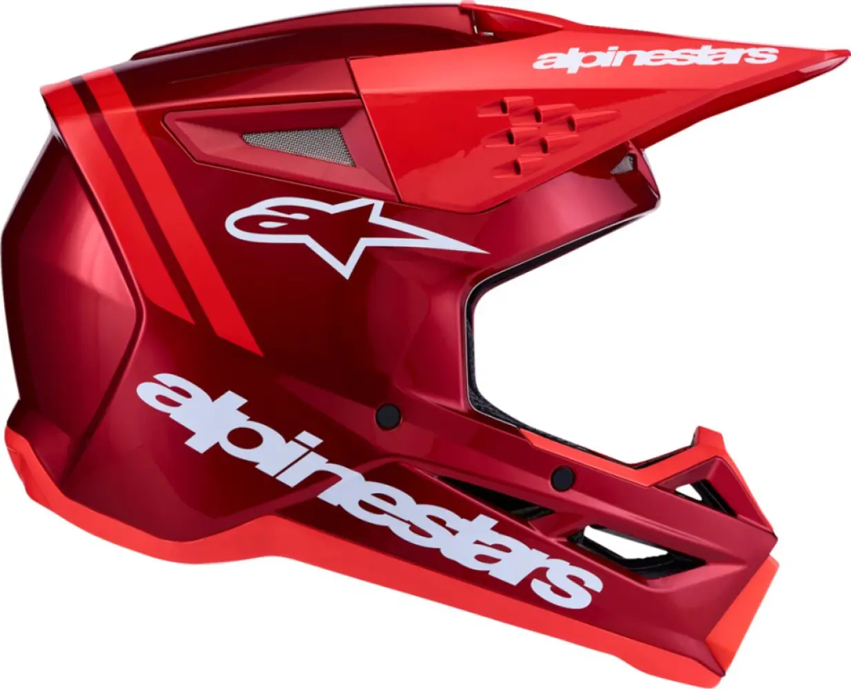 ALPINESTARS(MX) - HELMET SM3 RADIUM RED/WHT XS - 01109799