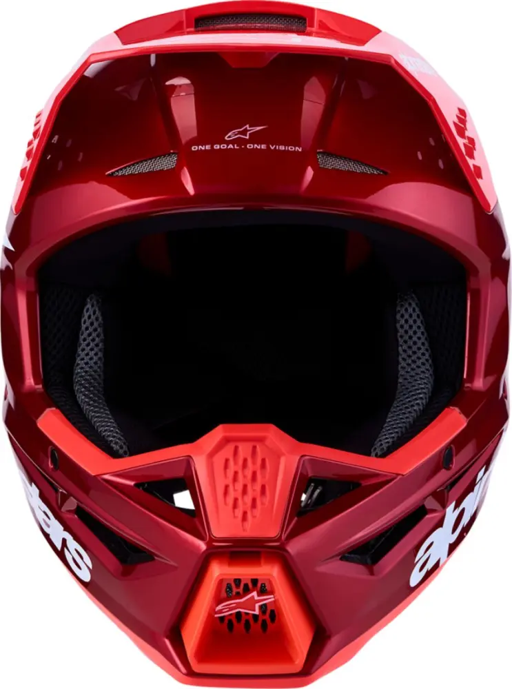 ALPINESTARS(MX) - HELMET SM3 RADIUM RED/WHT M - 01109801