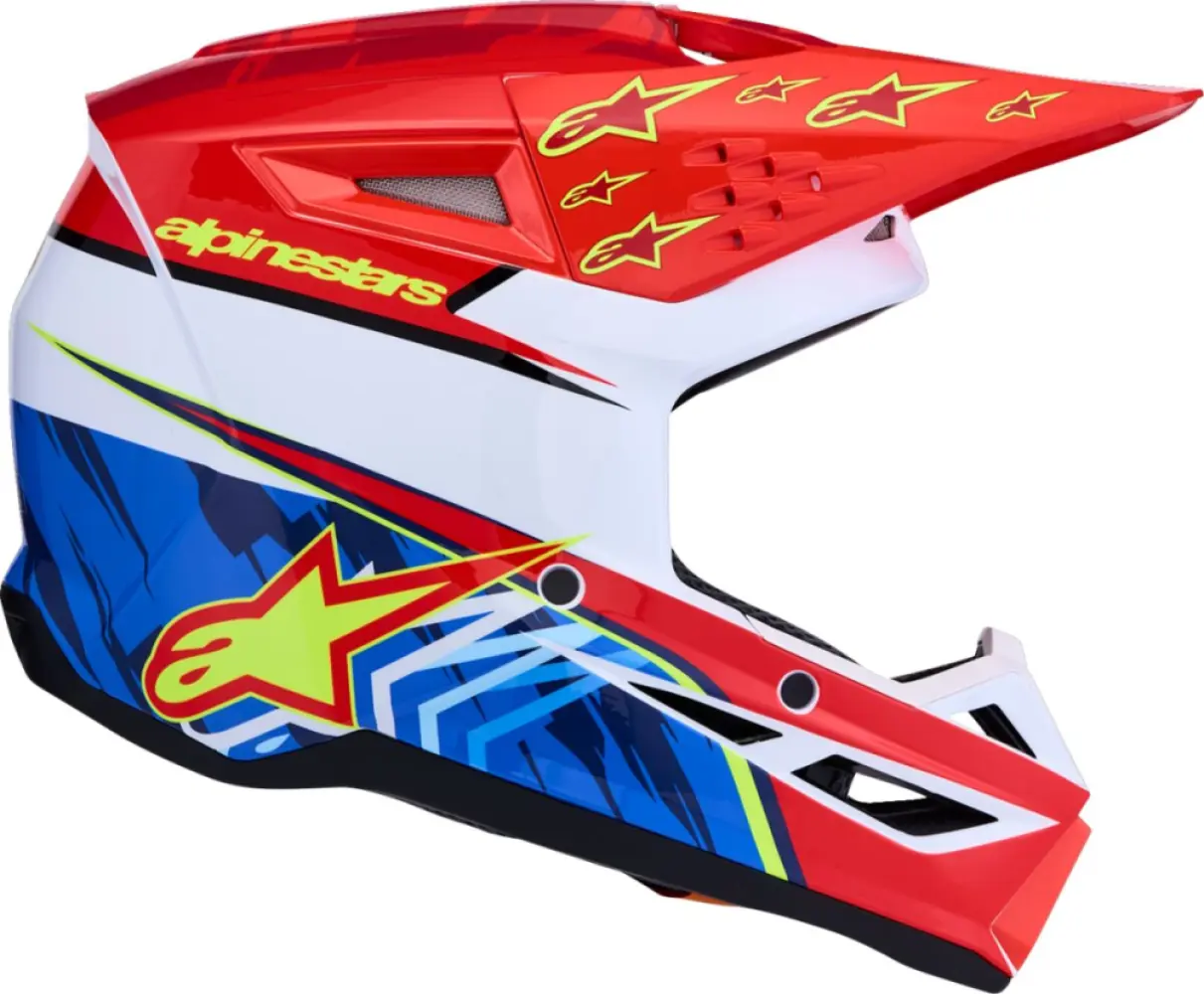 ALPINESTARS(MX) - HELMET YTH SM3 FALCON RD/WH/BL - 01111816