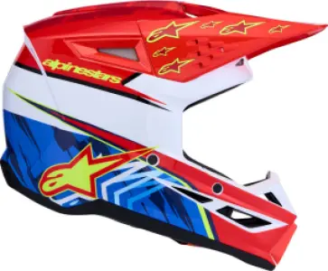 ALPINESTARS(MX) - HELMET YTH SM3 FALCON RD/WH/BL - 01111817