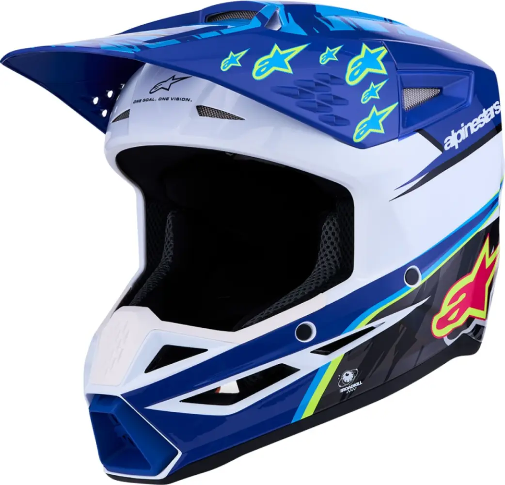 ALPINESTARS(MX) - HELMET YTH SM3 FALCON BL/BK/PK - 01111821
