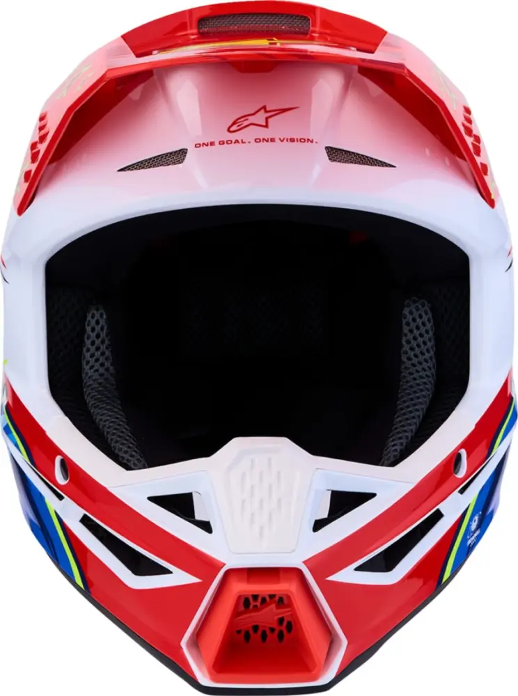 ALPINESTARS(MX) - HELMET YTH SM3 FALCON RD/WH/BL - 01111817