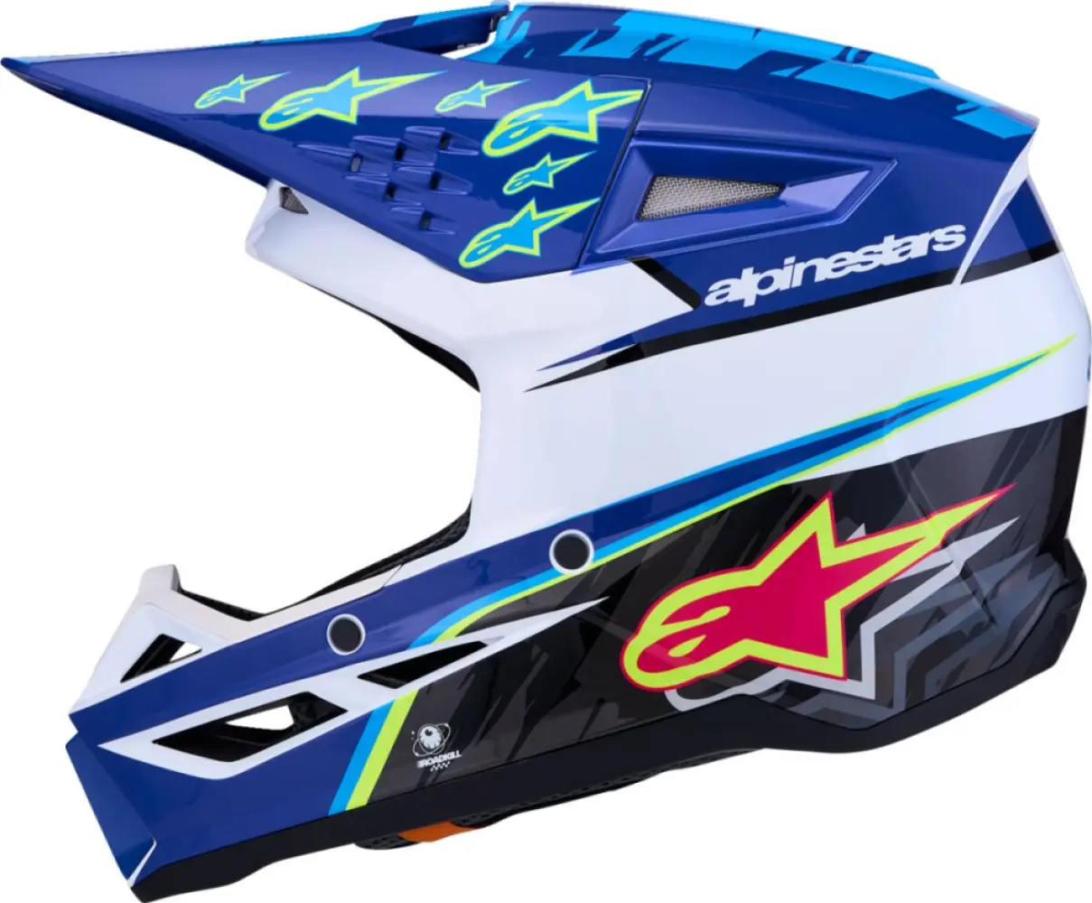 ALPINESTARS(MX) - HELMET YTH SM3 FALCON BL/BK/PK - 01111821