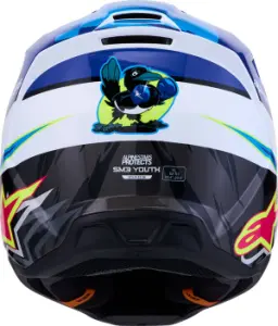 ALPINESTARS(MX) - HELMET YTH SM3 FALCON BL/BK/PK - 01111822