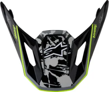 ALPINESTARS(MX) - VISOR S-M7 BLASTER BK/GY/YL - 01301515