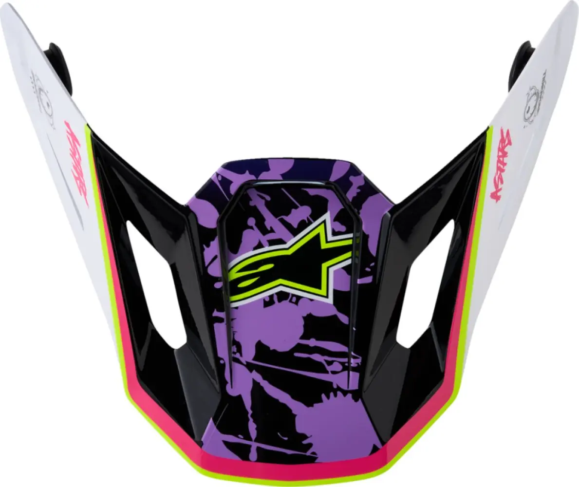 ALPINESTARS(MX) - VISOR S-M7 BLASTER PU/PK/WH - 01301517