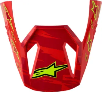 ALPINESTARS(MX) - VISOR S-M3 FALCON RD/WH/BL - 01301520