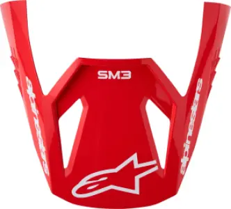 ALPINESTARS(MX) - VISOR S-M3 RADIUM RD/WH - 01301523