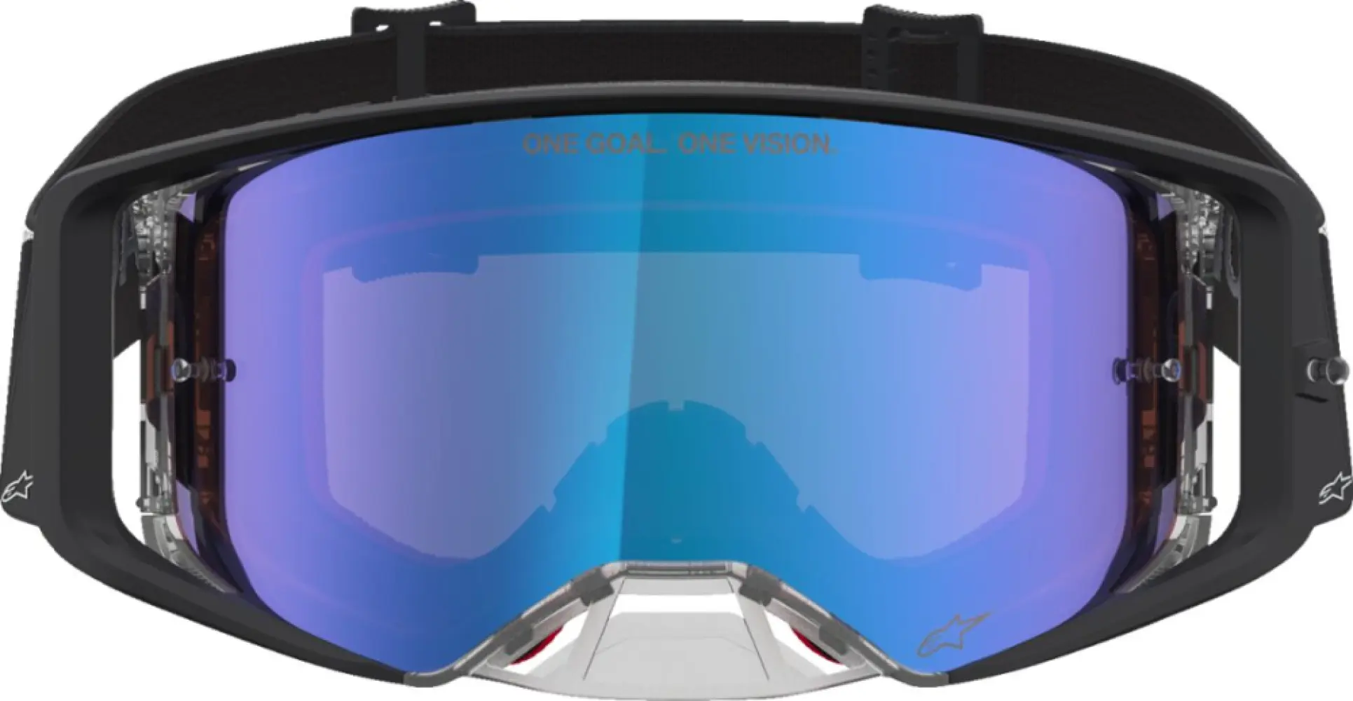 ALPINESTARS GOGGLES - GOGGLE SUPERTECH ATROX BLK SIL - 26014113