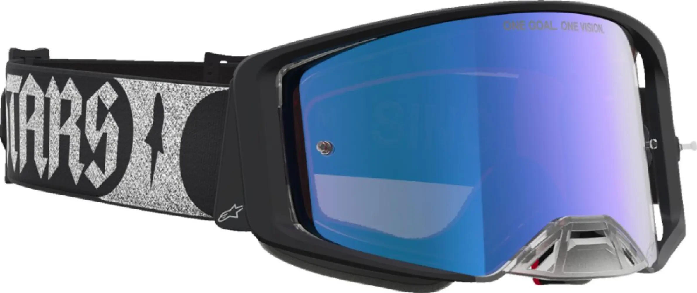 ALPINESTARS GOGGLES - GOGGLE SUPERTECH ATROX BLK SIL - 26014113