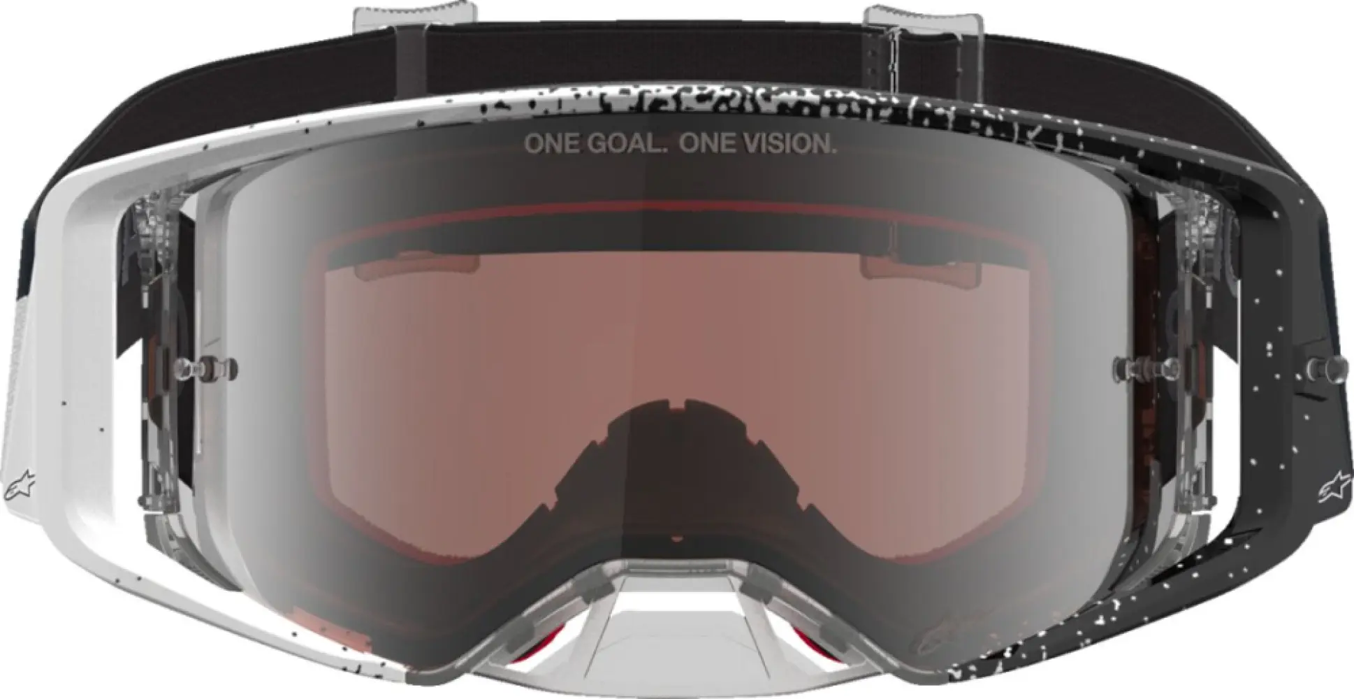 ALPINESTARS GOGGLES - GOGGLE SUPERTECH HITEN WHT BLA - 26014117