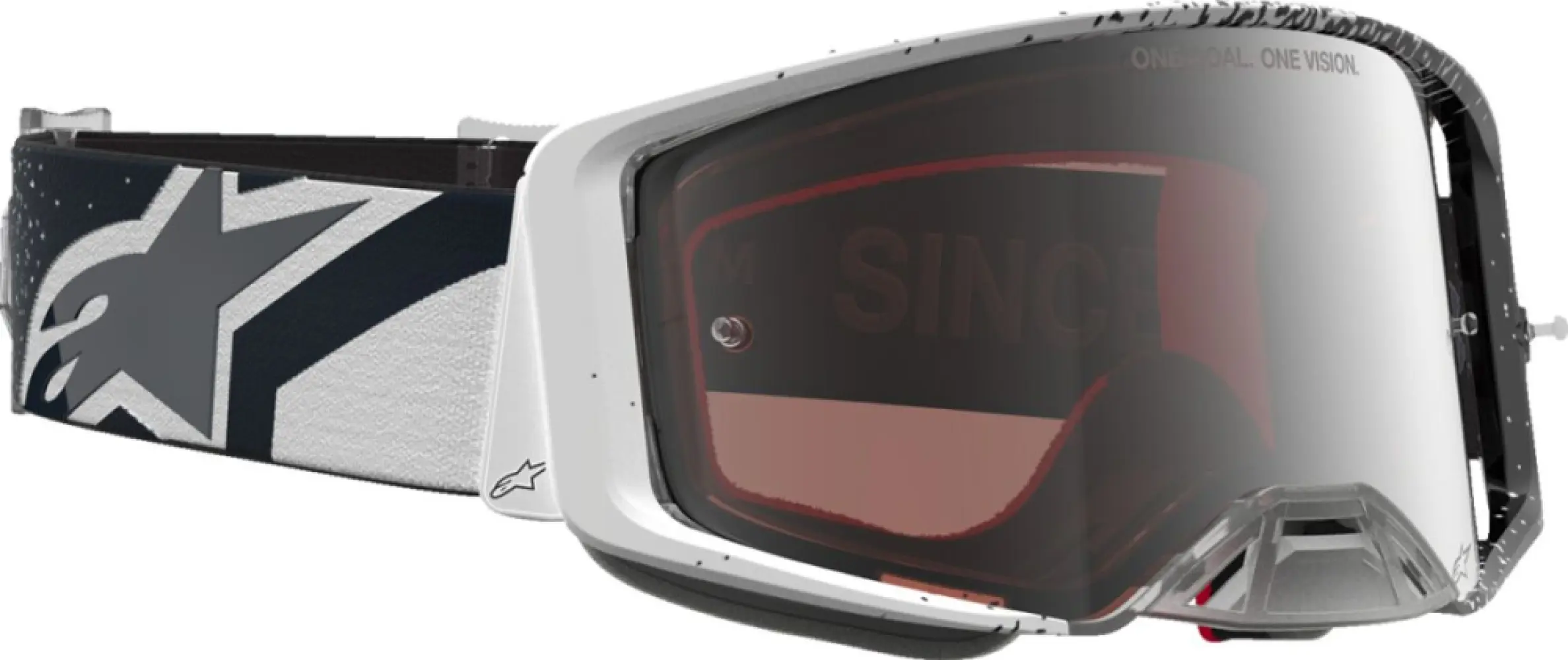 ALPINESTARS GOGGLES - GOGGLE SUPERTECH HITEN WHT BLA - 26014117