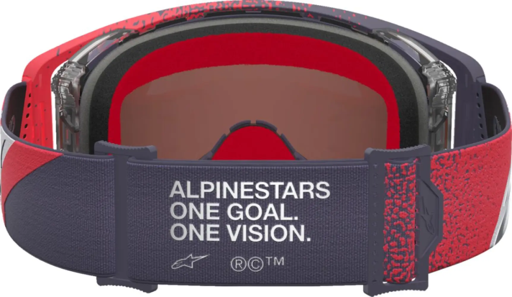 ALPINESTARS GOGGLES - GOGGLE SUPERTECH HITEN BLK RED - 26014116