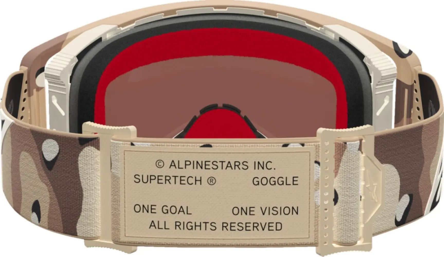 ALPINESTARS GOGGLES - GOGGLE SUPERTECH LONE CAMO DES - 26014120