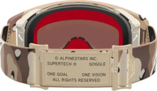 ALPINESTARS GOGGLES - GOGGLE SUPERTECH LONE CAMO DES - 26014120