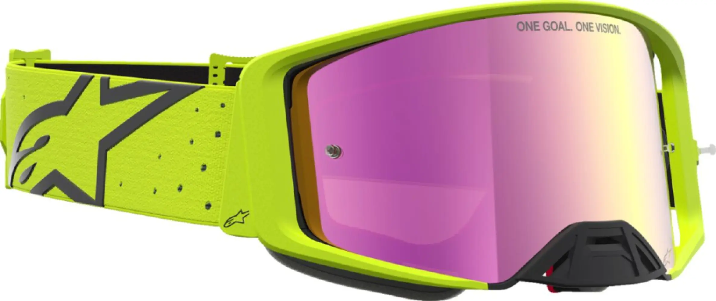 ALPINESTARS GOGGLES - GOGGLE SUPERTECH VESTA YEL FLU - 26014124