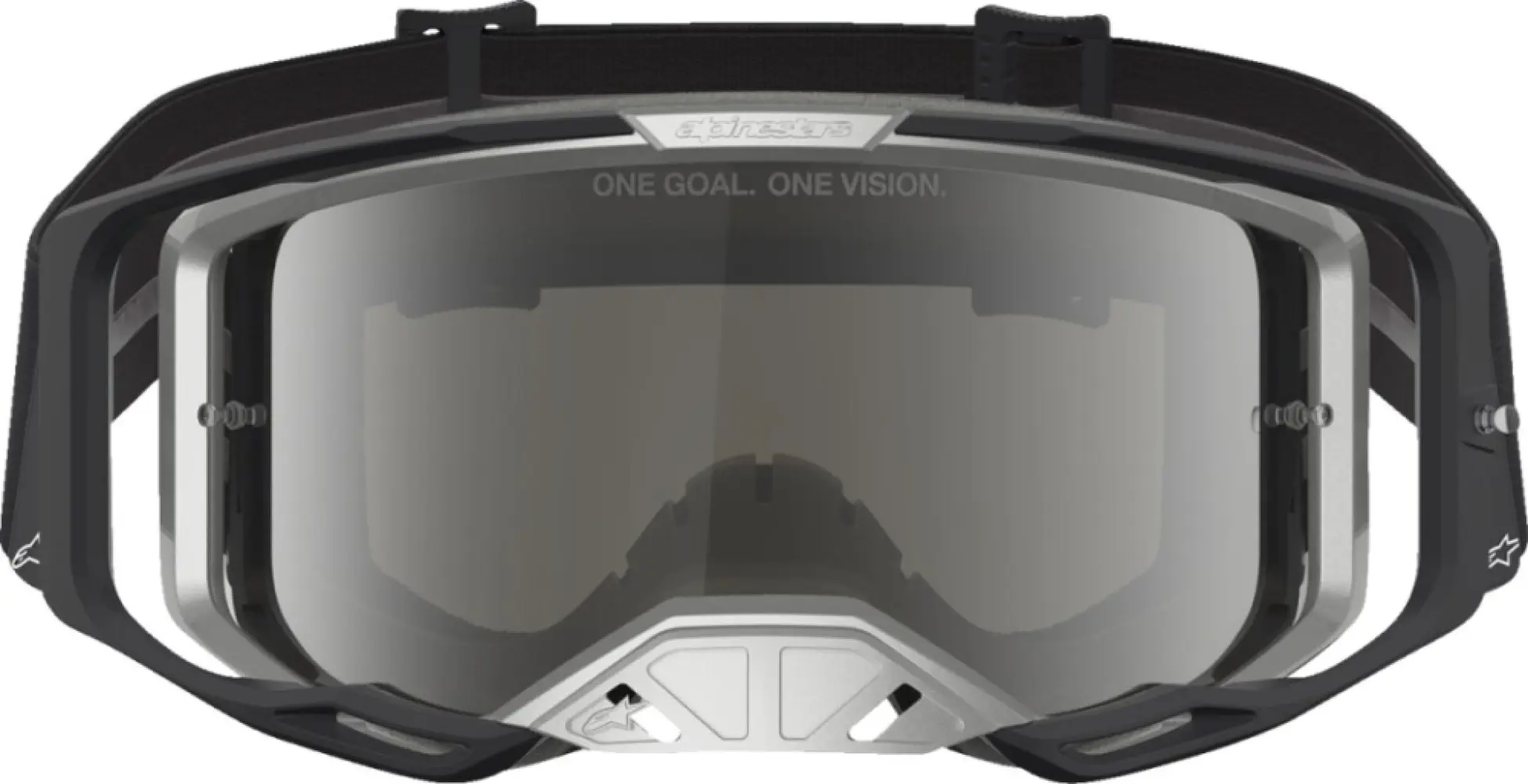 ALPINESTARS GOGGLES - GOGGLE VISION 8 AMBER BK SILVR - 26014130