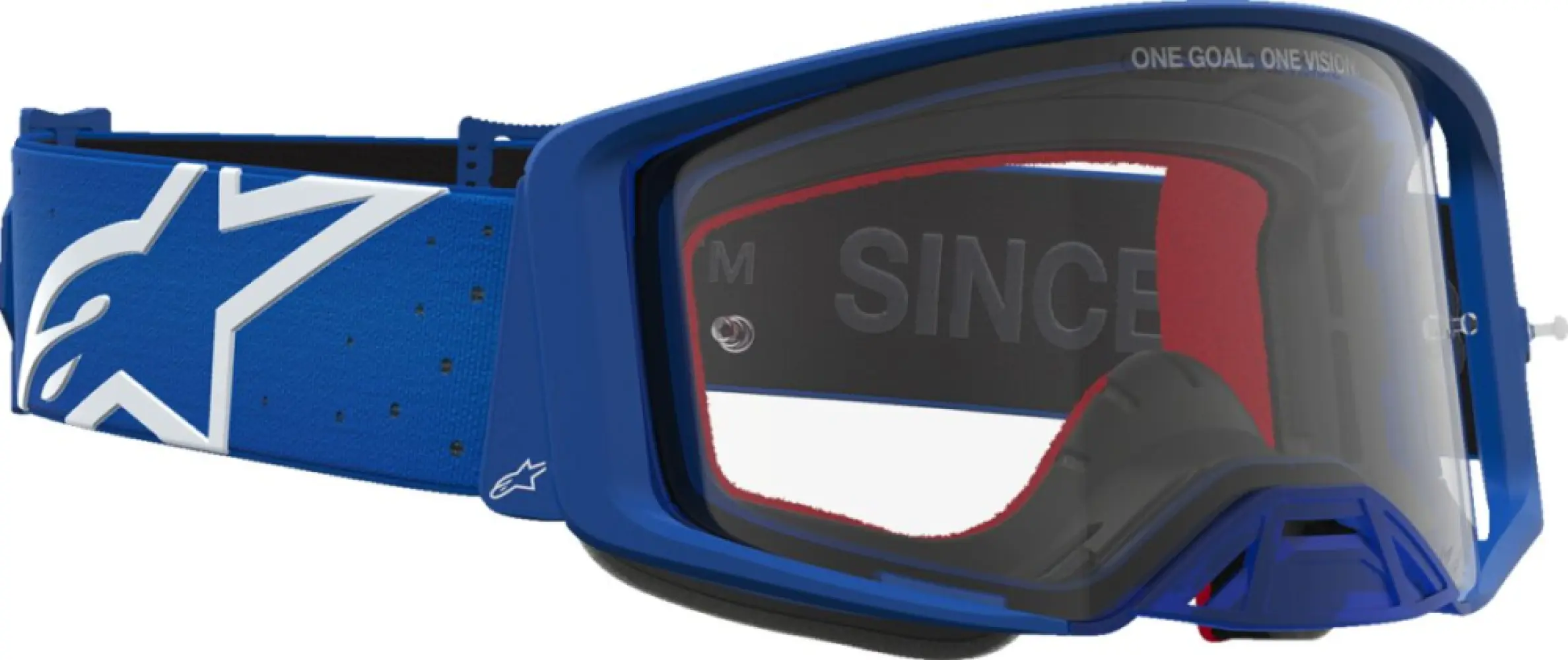 ALPINESTARS GOGGLES - GOGGLE SUPERTECH VESTA BLU/WHT - 26014129