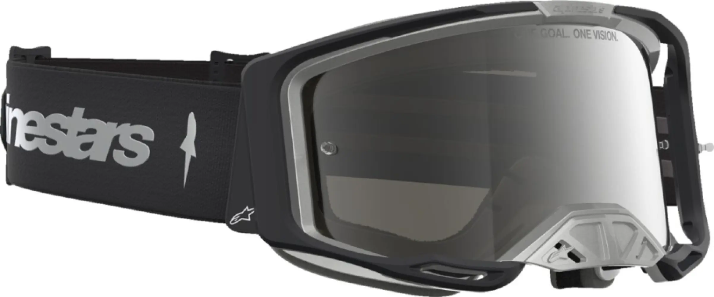ALPINESTARS GOGGLES - GOGGLE VISION 8 AMBER BK SILVR - 26014130
