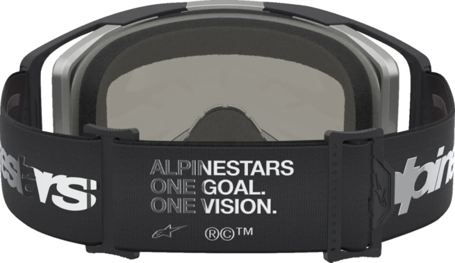 ALPINESTARS GOGGLES - GOGGLE VISION 8 AMBER BK SILVR - 26014130