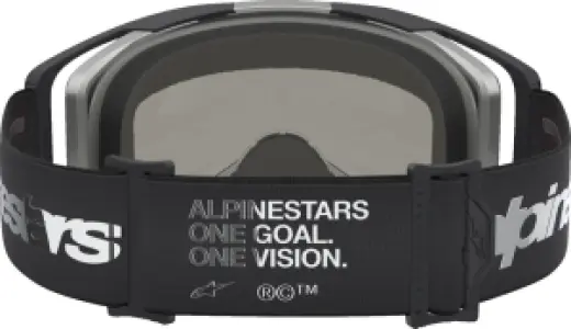 ALPINESTARS GOGGLES - GOGGLE VISION 8 AMBER BK SILVR - 26014130