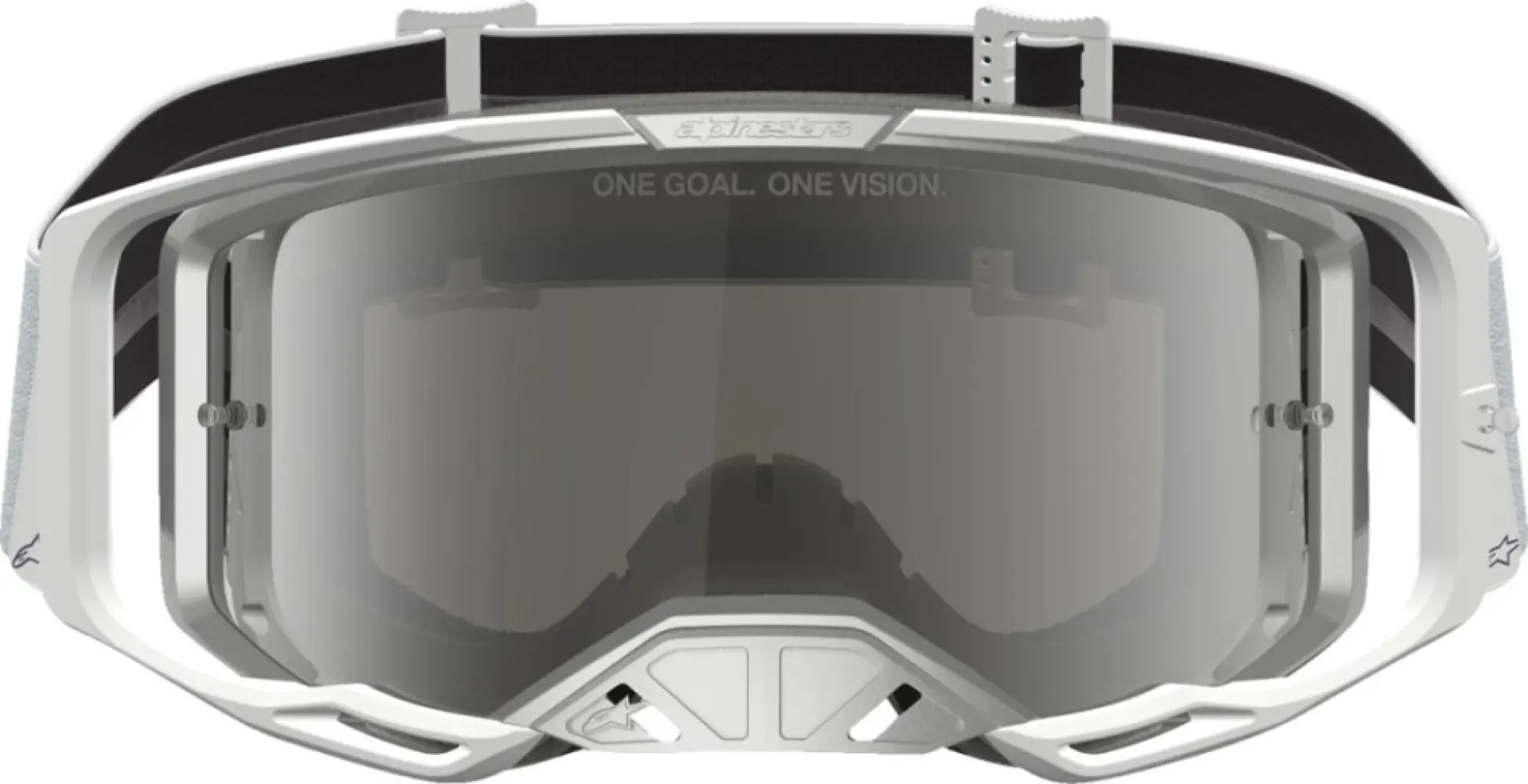 ALPINESTARS GOGGLES - GOGGLE VISION 8 AMBER WHT SILV - 26014131