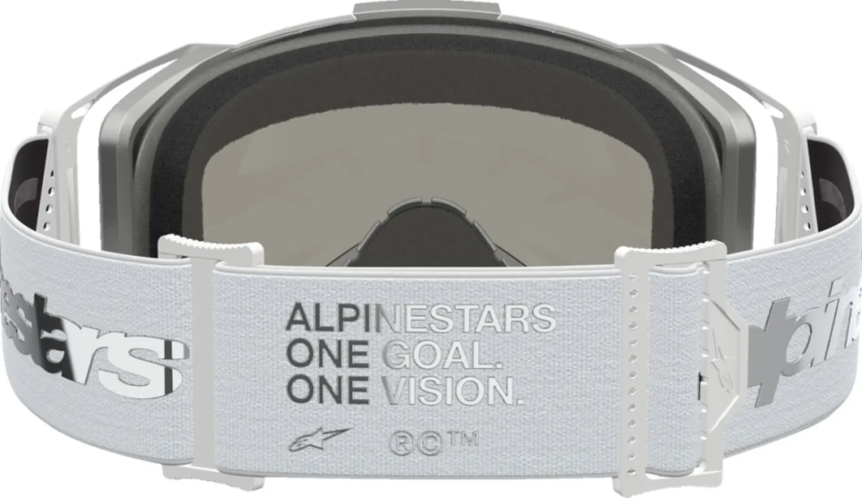 ALPINESTARS GOGGLES - GOGGLE VISION 8 AMBER WHT SILV - 26014131