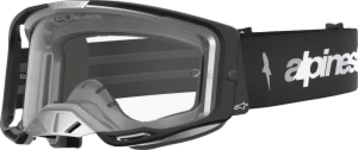 ALPINESTARS GOGGLES - GOGGLE VISION 8 AMBER BLK/SIL/ - 26014134