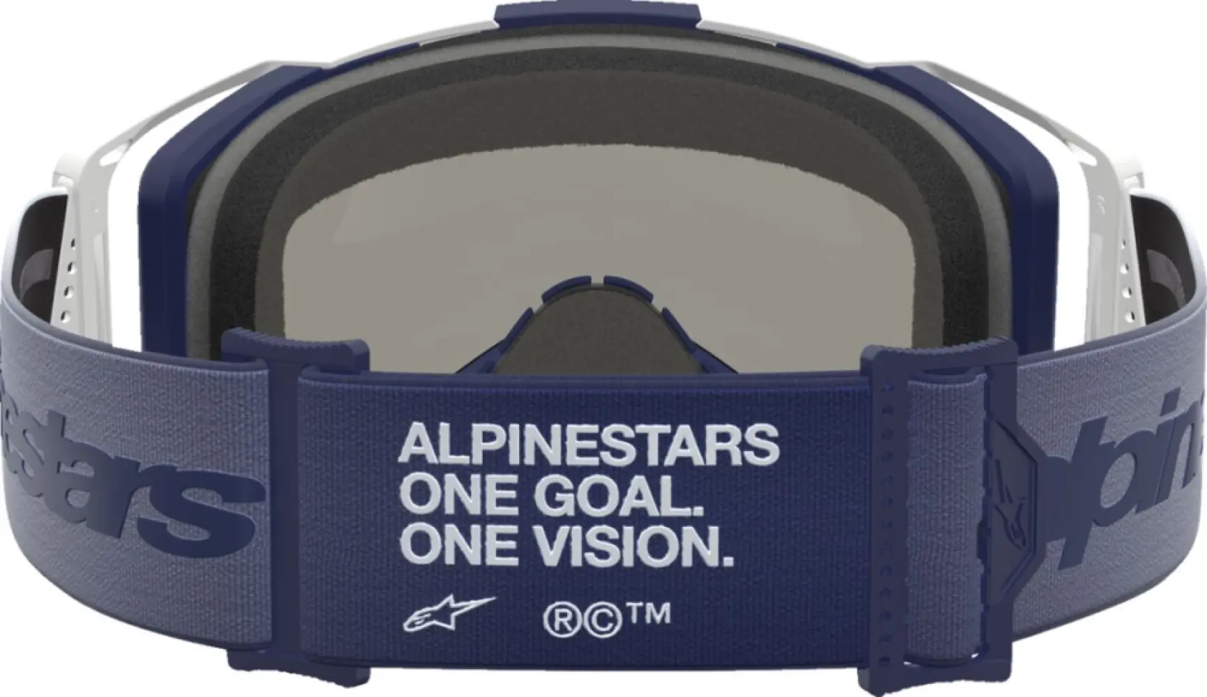 ALPINESTARS GOGGLES - GOGGLE VISION 8 AMBER NVY WHIT - 26014133