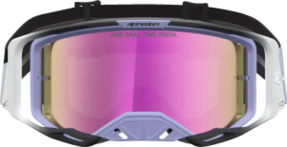 ALPINESTARS GOGGLES - GOGGLE VISION 8 MAVEN LAV BLAC - 26014136