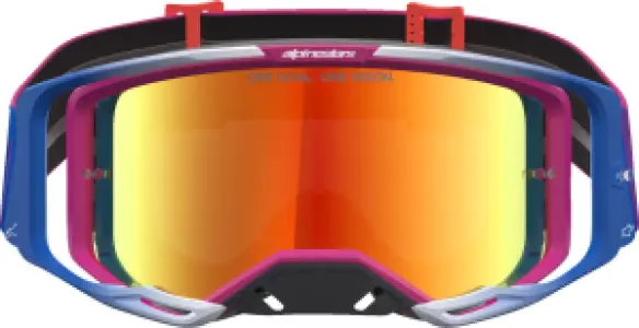 ALPINESTARS GOGGLES - GOGGLE VISION 8 MAVEN FIRE RED - 26014137