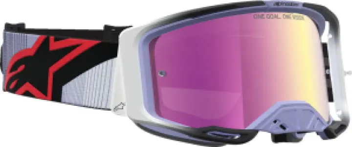 ALPINESTARS GOGGLES - GOGGLE VISION 8 MAVEN LAV BLAC - 26014136