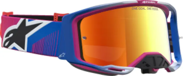 ALPINESTARS GOGGLES - GOGGLE VISION 8 MAVEN FIRE RED - 26014137