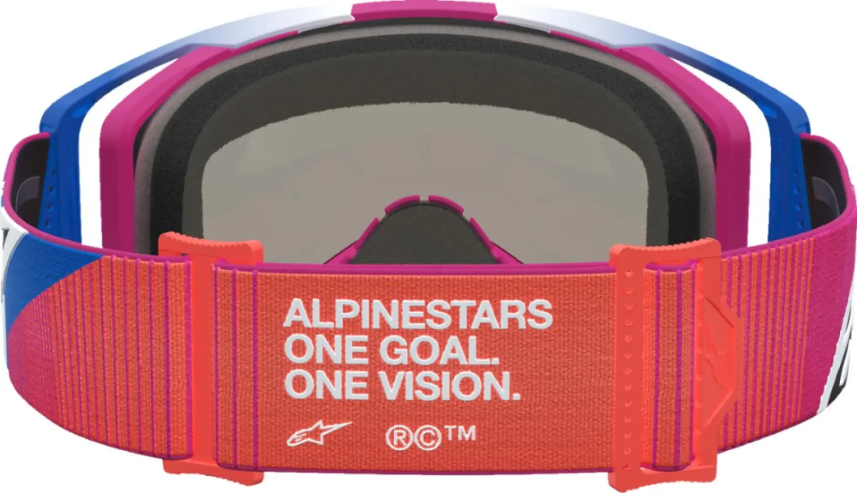 ALPINESTARS GOGGLES - GOGGLE VISION 8 MAVEN FIRE RED - 26014137