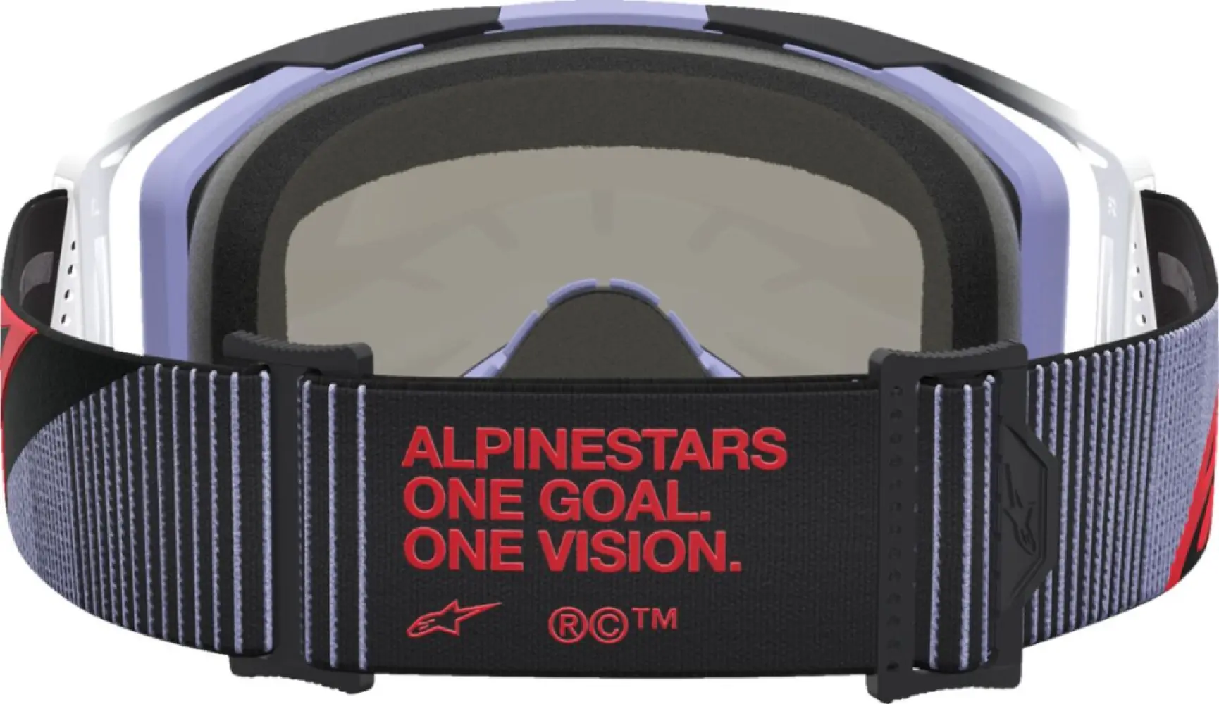 ALPINESTARS GOGGLES - GOGGLE VISION 8 MAVEN LAV BLAC - 26014136