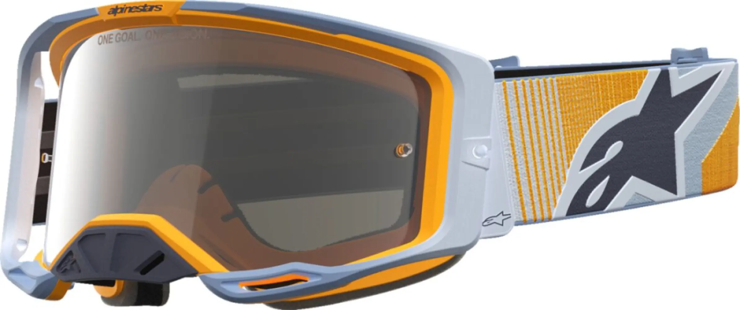 ALPINESTARS GOGGLES - GOGGLE VISION 8 MAVEN DUST BLU - 26014139