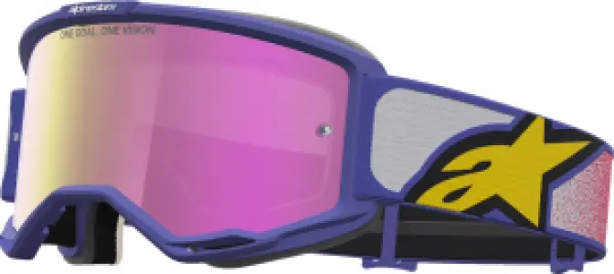 ALPINESTARS GOGGLES - GOGGLE VISION 5 DRAG RED PURPL - 26014140